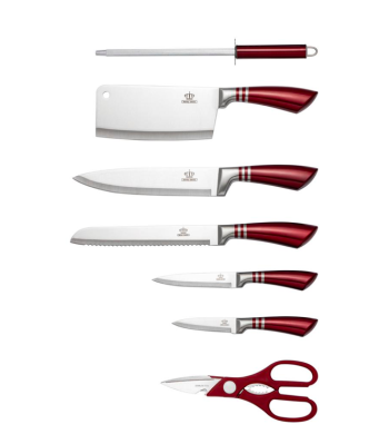 Set de 7 couteaux de cuisine avec support