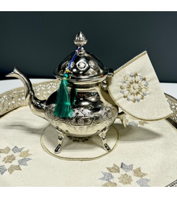 Set de 3 Accessoires pour théière orientale brodés