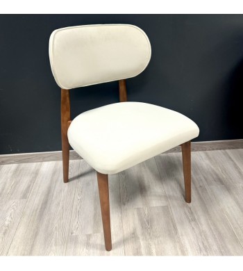 Lot de 2 chaises Tera couleur Noyer