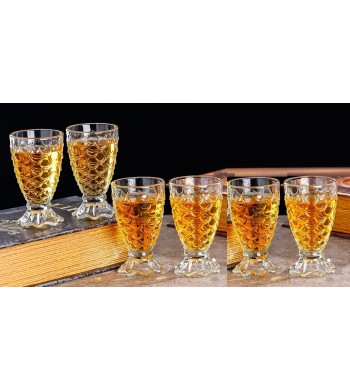 Set de 6 verres Ananas 180ml