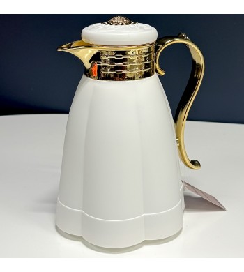 Cafetière Thermos Design White gold