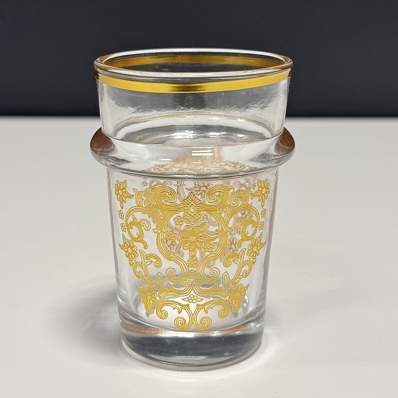 Verres à thé Beldi Orient doré