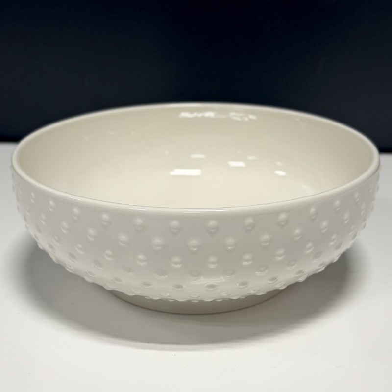 Saladier blanc en porcelaine 25cm